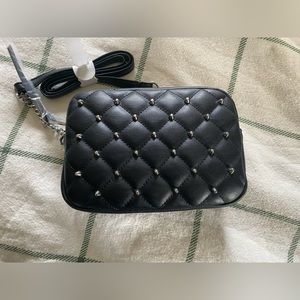 Brand New! Rebecca Minkoff Quilted Studded Crossbody